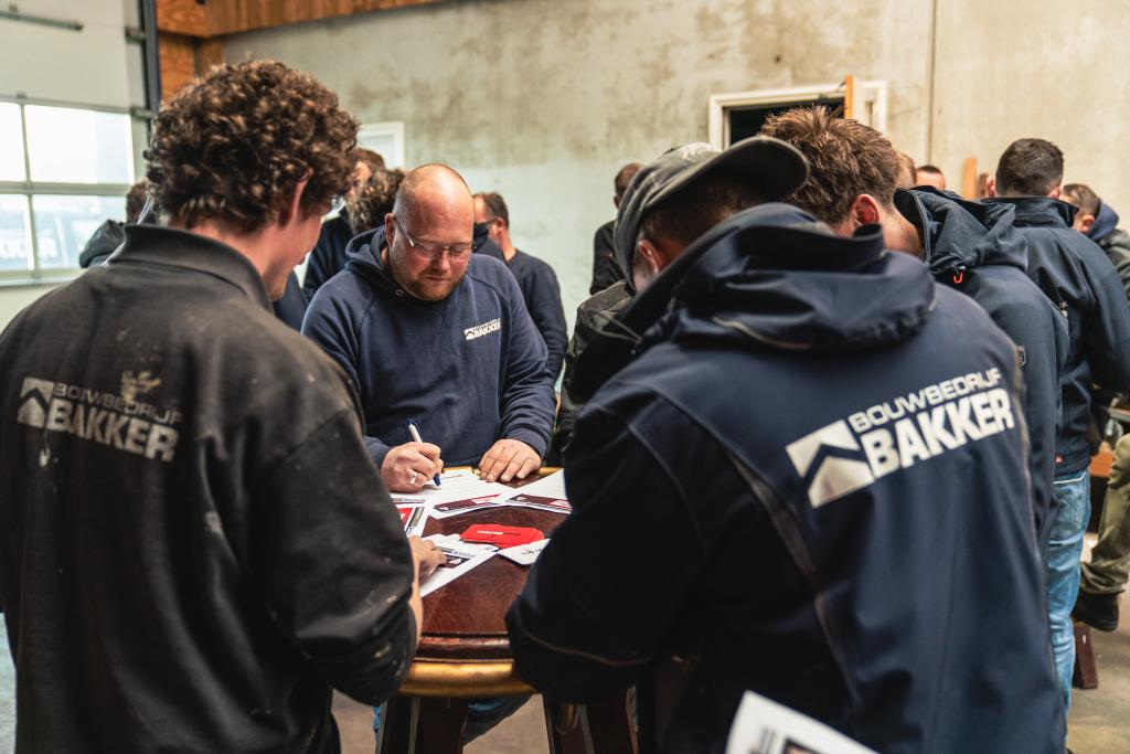 Bewust Veilig-dag bij Bouwbedrijf Bakker